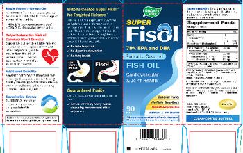 Nature's Way Super Fisol Enteric-Coated Fish Oil - supplement