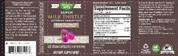 Nature's Way Super Milk Thistle - supplement