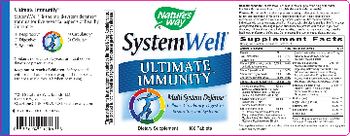 Nature's Way SystemWell Ultimate Immunity - supplement