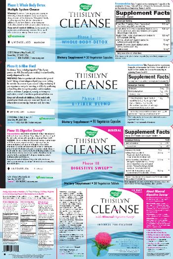 Nature's Way Thisilyn Cleanse with Mineral Digestive Sweep Thisilyn Cleanse Phase II: 6-Fiber Blend - supplement