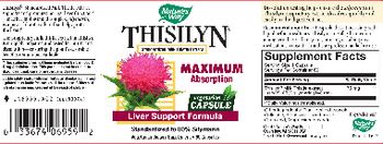 Nature's Way Thisilyn Standardized Milk Thistle Extract - vegetarian supplement