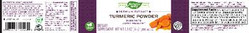 Nature's Way Turmeric Powder 1,000 mg - supplement