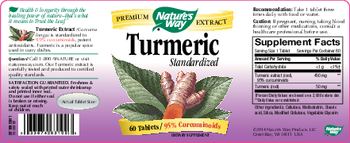 Nature's Way Turmeric Standardized - supplement