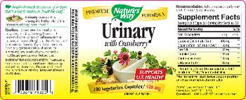 Nature's Way Urinary With Cranberry - supplement