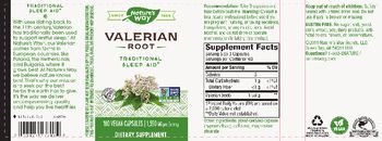 Nature's Way Valerian Root 1,590 mg - supplement
