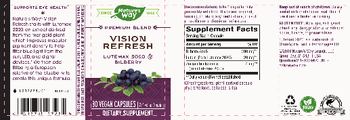 Nature's Way Vision Refresh - supplement