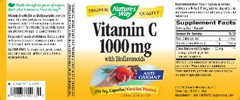 Nature's Way Vitamin C 1000 mg With Bioflavonoids - supplement