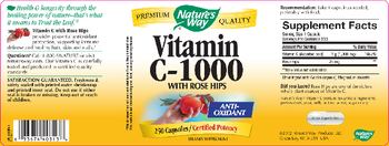 Nature's Way Vitamin C-1000 With Rose Hips - supplement