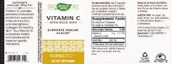 Nature's Way Vitamin C with Rose Hips - supplement