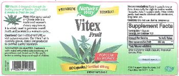 Nature's Way Vitex Fruit - supplement