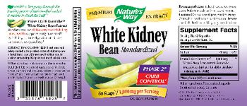 Nature's Way White Kidney Bean Standardized - supplement