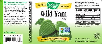 Nature's Way Wild Yam Root 425 mg - supplement