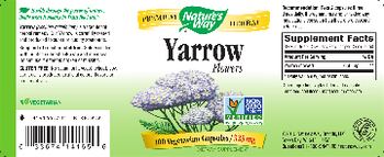 Nature's Way Yarrow Flowers 325 mg - supplement