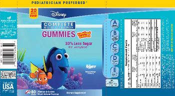 NatureSmart Disney Complete Multi-Vitamin Gummies - supplement