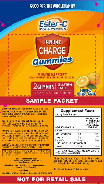 NatureSmart Ester-C Immune Charge Gummies Orange Flavor - vitamin supplement