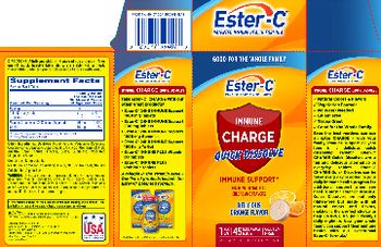 NatureSmart Ester-C Immune Charge Quick Dissolve Orange Flavor - vitamin supplement