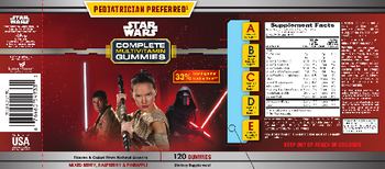 NatureSmart Star Wars Complete Multivitamins Gummies - these statements have not been evaluated by the food and drug administration this product is not int