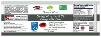 NatureWise OmegaWise Krill Oil - supplement