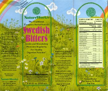 NatureWorks Swedish Bitters - supplement