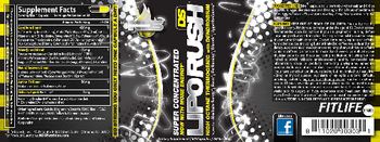 NDS Lipo Rush DS - supplement