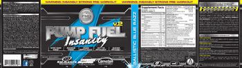 NDS Nutrition Products, Inc. Pump Fuel Insanity Ballistic Blue Razz - supplement