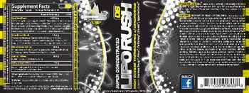 NDS Super Concentrated Lipo Rush DS - supplement