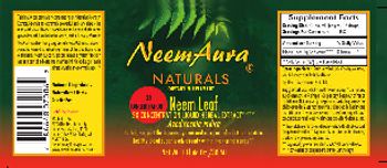 NeemAura Neem Leaf 3X Concentration - supplement