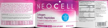 NeoCell Collagen Protein Peptides Unflavored - supplement