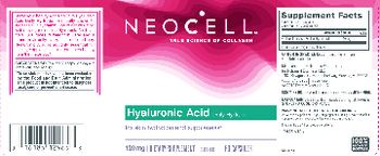 NeoCell Hyaluronic Acid 120 mg - supplement