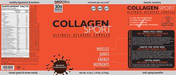 NeoCell Sport Collagen Sport Belgian Chocolate - supplement