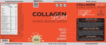 NeoCell Sport Collagen Sport French Vanilla - supplement