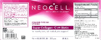 NeoCell Super Collagen + C with Biotin - supplement