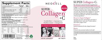 NeoCell Super Collagen +C - supplement