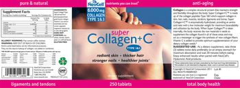 NeoCell Super Collagen+C Type 1&3 - supplement