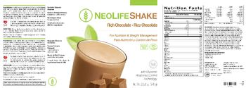 NeoLife NeoLifeShake Rich Chocolate - 