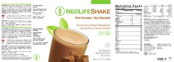 NeoLife NeoLifeShake Rich Chocolate - supplement