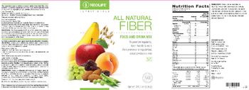 NeoLife Nutritionals All Natural Fiber Food And Drink Mix - 