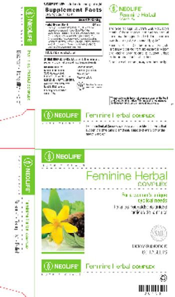 NeoLife Nutritionals Feminine Herbal Complex - supplement