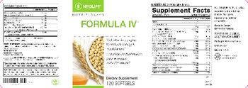 NeoLife Nutritionals Formula IV - supplement