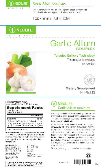 NeoLife Nutritionals Garlic Allium Complex - supplement
