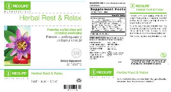 NeoLife Nutritionals Herbal Rest & Relax - supplement