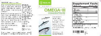 NeoLife Nutritionals Omega-III Concentrate - supplement