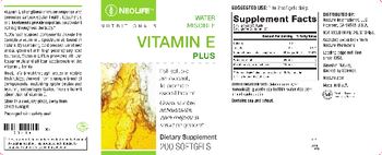 NeoLife Nutritionals Vitamin E Plus - supplement