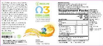 NeoLife Omega-3 Liquid - supplement