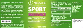 Neolife Sport Endurance - supplement