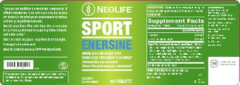 Neolife Sport Enersine - supplement