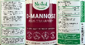 Nested Naturals D-Mannose plus Cranberry - supplement