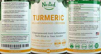 Nested Naturals Turmeric - supplement