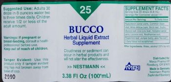 Nestmann Bucco - herbal liquid extract supplement