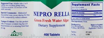 Nestmann Pharma Nepro Rella - supplement